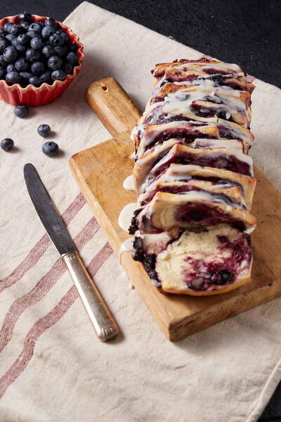 Blueberry Bread Blueberry Bread