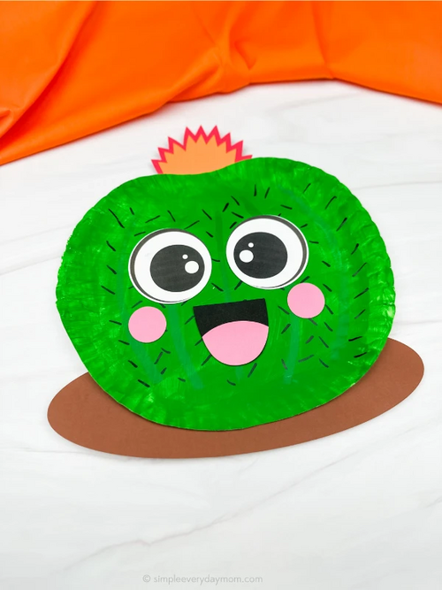 Paper Plate Cactus Craft Paper Plate Cactus Craft