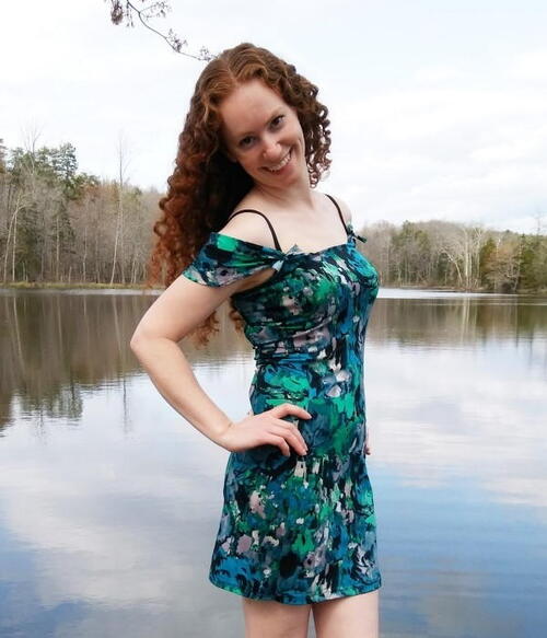 Upcycled Swimsuit Made From a Pair of Pants Upcycled Swimsuit Made From a Pair of Pants