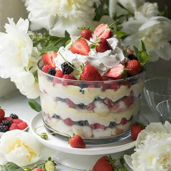 Mixed Berry Trifle Mixed Berry Trifle