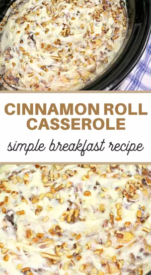 Cinnamon Roll Casserole Recipe Cinnamon Roll Casserole Recipe