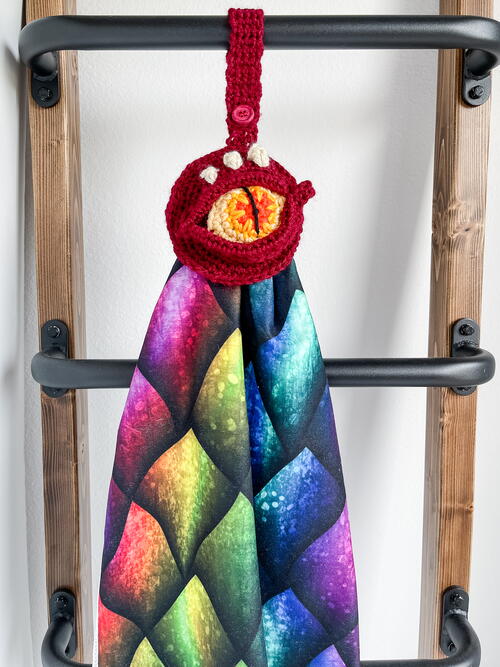 Dragon Eye Towel Topper Dragon Eye Towel Topper