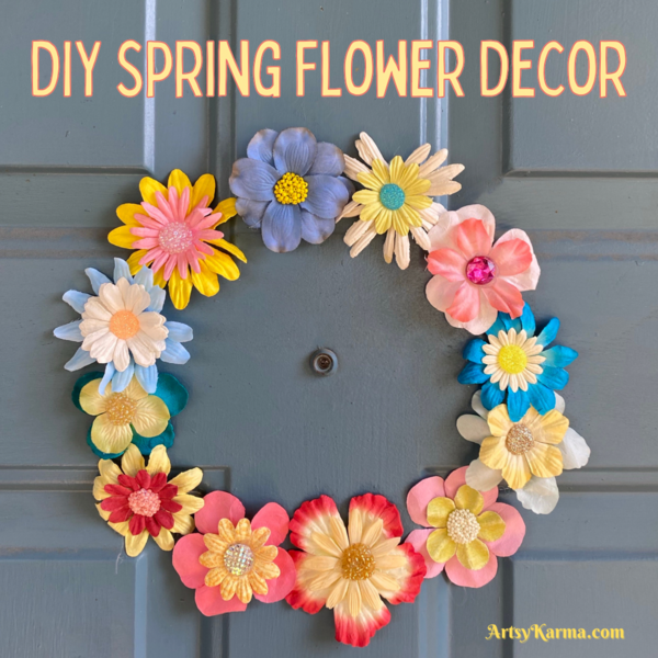 How To Use Fake Flowers To Decorate For Spring How To Use Fake Flowers To Decorate For Spring