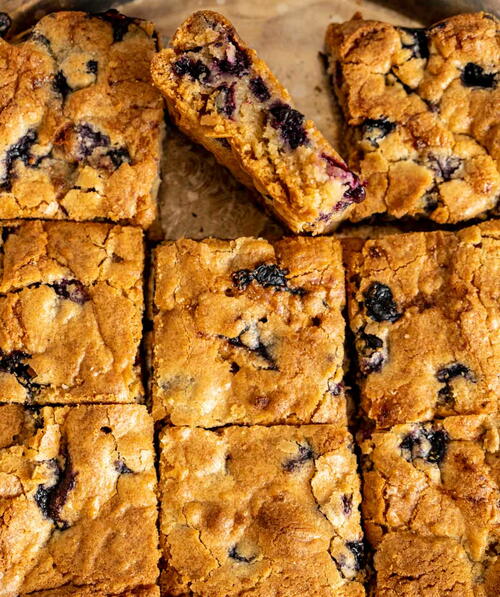 Blueberry Blondies Blueberry Blondies