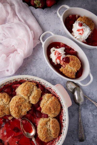Strawberry Cobbler Strawberry Cobbler