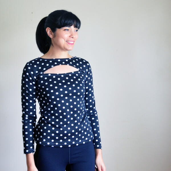 Simple DIY Cutout Top Pattern Simple DIY Cutout Top Pattern