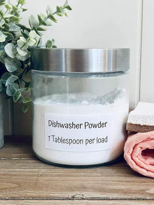 Diy Dishwasher Powder Diy Dishwasher Powder
