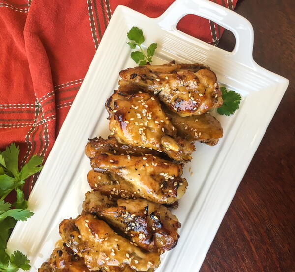 Instant Pot Sesame Garlic Chicken Wings Instant Pot Sesame Garlic Chicken Wings