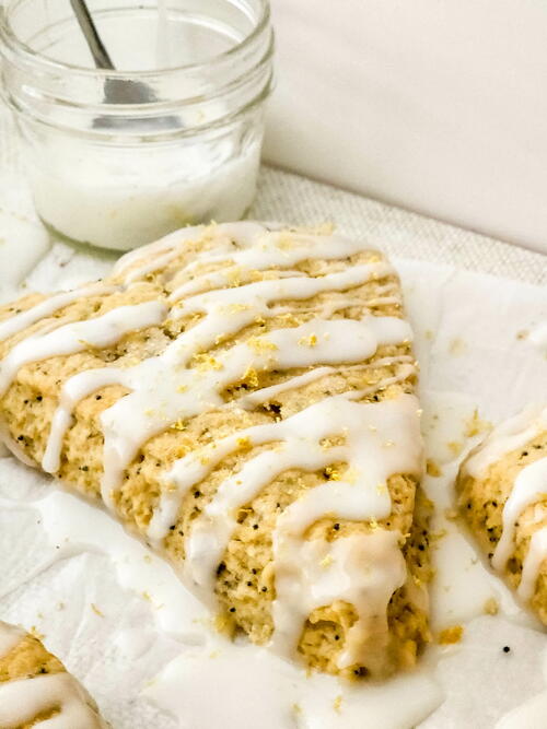 Lemon Poppy Seed Scones Lemon Poppy Seed Scones