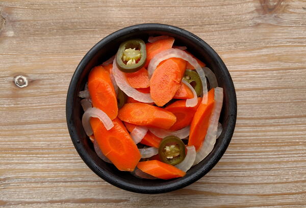 Pickled Mexican Hot Carrots Pickled Mexican Hot Carrots