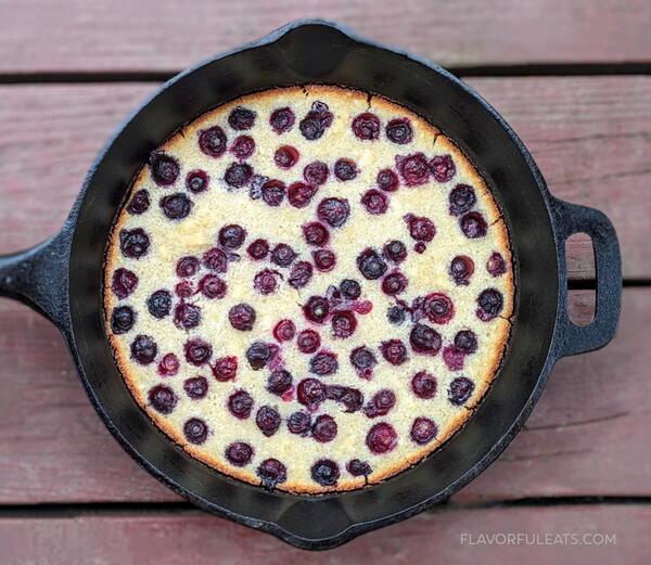 Blueberry Skillet Cake Blueberry Skillet Cake