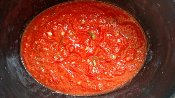 Slow Cooker Marinara Sauce Slow Cooker Marinara Sauce