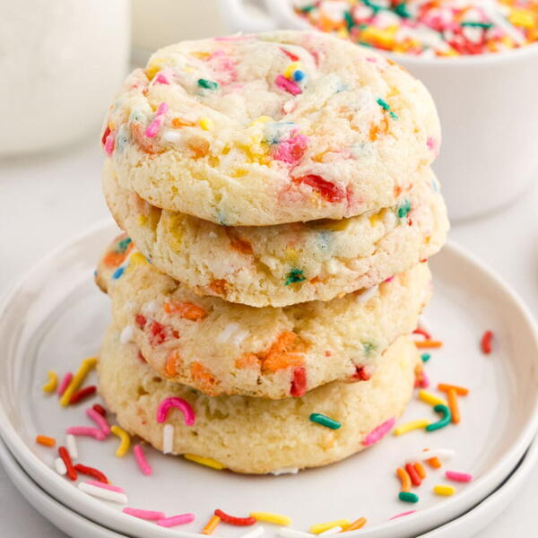 Funfetti Cake Mix Cookies Funfetti Cake Mix Cookies