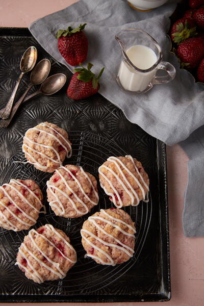 Strawberry Cookies Strawberry Cookies