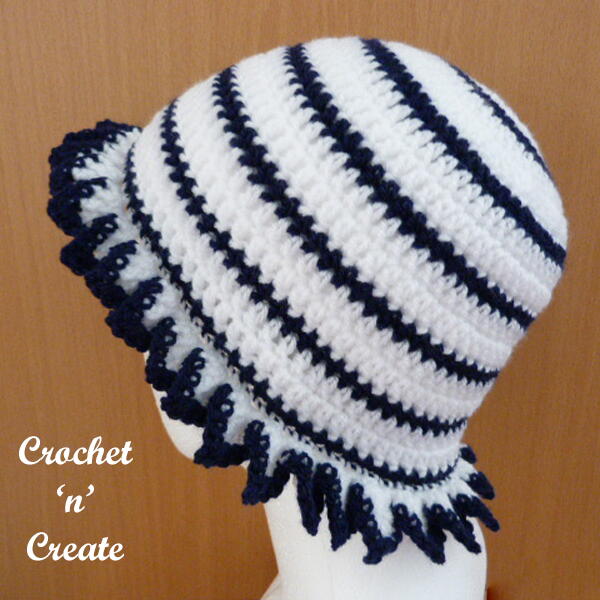 Frilled Brim Hat Frilled Brim Hat