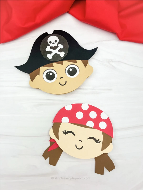Pirate Mothers Day Card Craft Pirate Mother's Day Card Craft