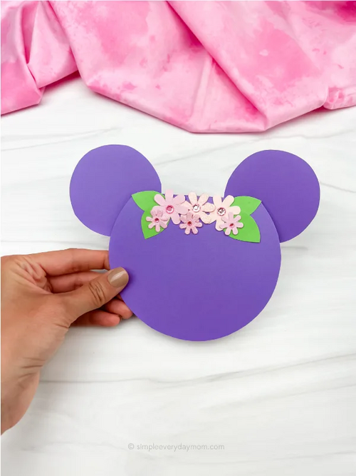 Mickey Mouse Mothers Day Card Craft Mickey Mouse Mother's Day Card Craft
