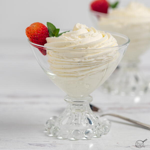 Vanilla Mousse No Cooking Required