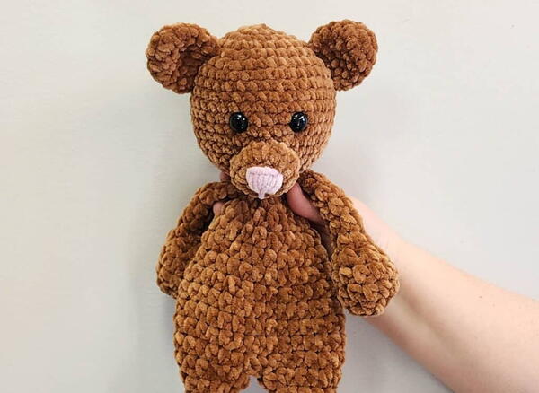 Bear Crochet Snuggler Bear Crochet Snuggler