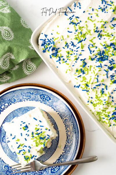 Pistachio Poke Cake Pistachio Poke Cake