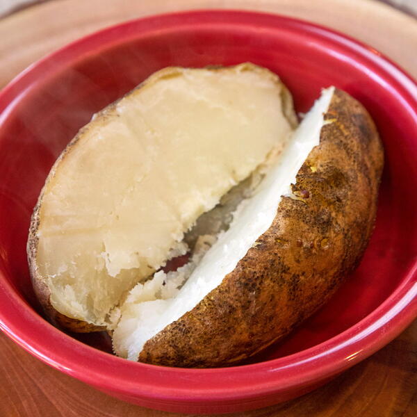 Baked Potato no Foil Baked Potato (no Foil)