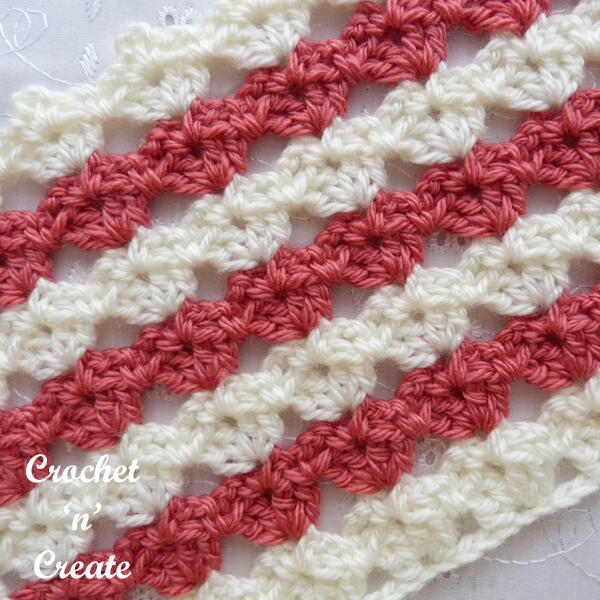All Over Shell Crochet Stitch All Over Shell Crochet Stitch