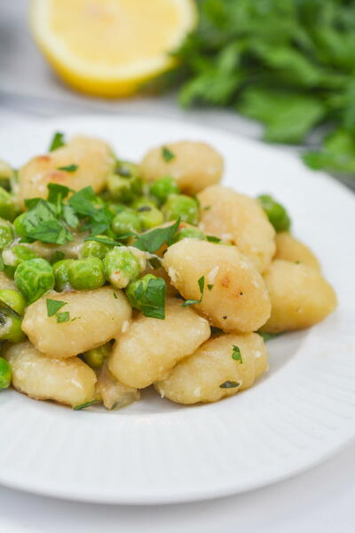 Italian Skillet Gnocchi And Peas Italian Skillet Gnocchi And Peas