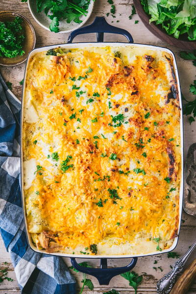 Cheddar Chicken Broccoli Lasagna Cheddar Chicken Broccoli Lasagna