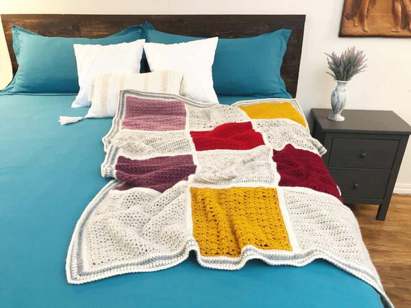 Modena Patchwork Blanket Modena Patchwork Blanket