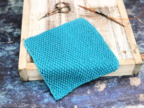 Seed Stitch Dishcloth Seed Stitch Dishcloth