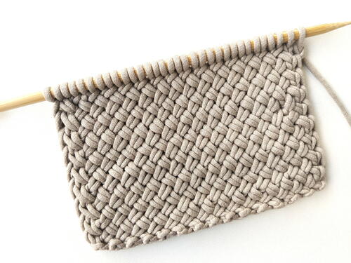 Diagonal Basketweave Stitch Diagonal Basketweave Stitch