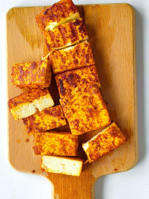 Easy Tandoori Paneer Tikka On Tawa Easy Tandoori Paneer Tikka On Tawa