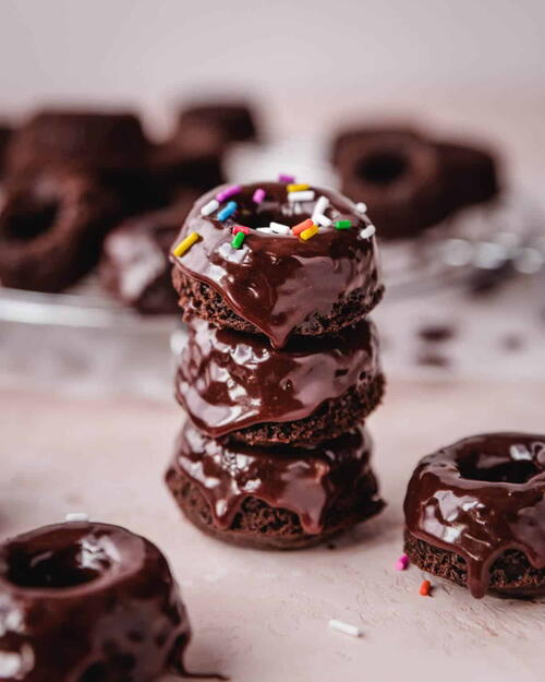 Chocolate Mini Donuts Chocolate Mini Donuts
