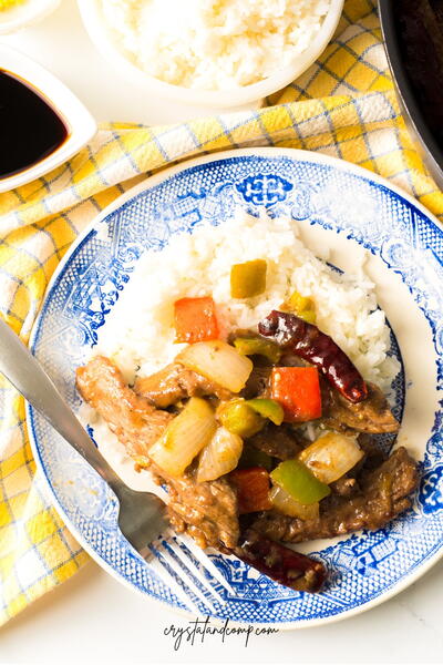 Szechuan Beef Stir Fry