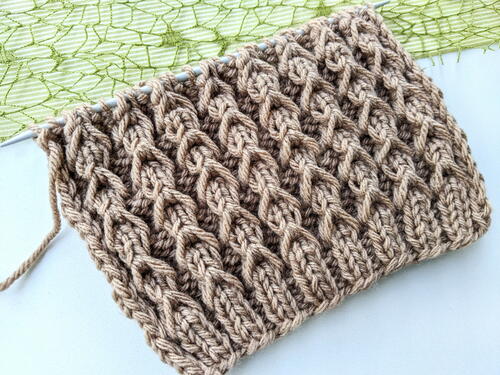 Byzantine Ribbed Stitch Byzantine Ribbed Stitch