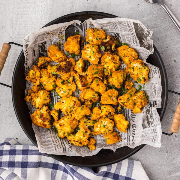 Spicy Roasted Cauliflower Spicy Roasted Cauliflower