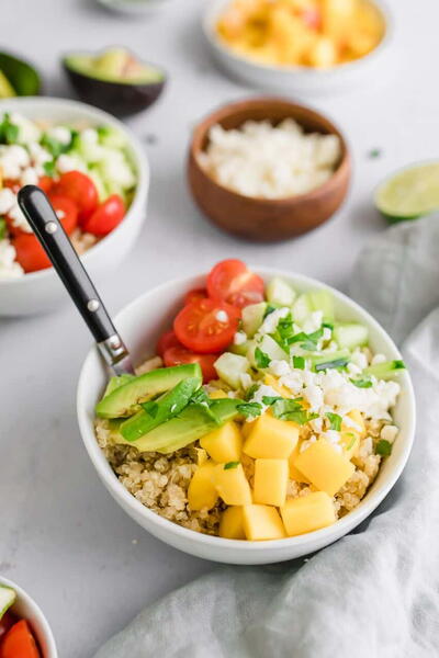 Lime And Mango Quinoa Salad Lime And Mango Quinoa Salad