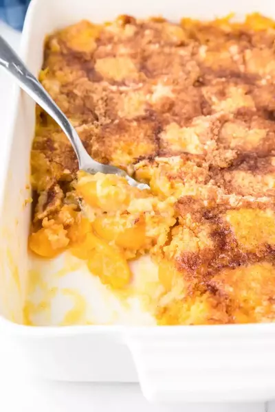 Easy Peach Dump Cake Easy Peach Dump Cake