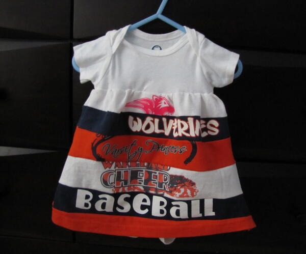 Infant School Spirit TShirt Dress Infant School Spirit TShirt Dress