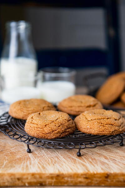 Soft Ginger Molasses Cookies Soft Ginger Molasses Cookies