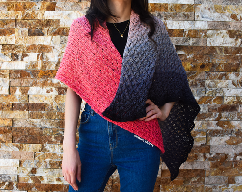 Watermelon Delights Shawl Watermelon Delights Shawl