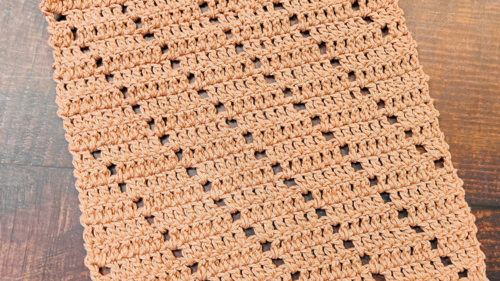 Easy And Simple Filet Crochet Table Runner Easy And Simple Filet Crochet Table Runner