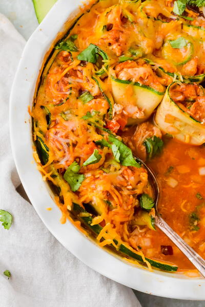 Zucchini Enchilada Roll Ups Zucchini Enchilada Roll Ups