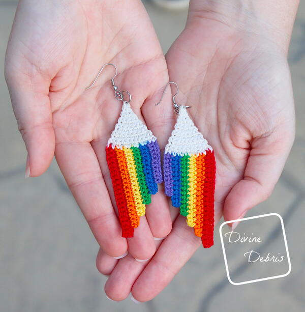 Cascade Rainbow Earrings Cascade Rainbow Earrings
