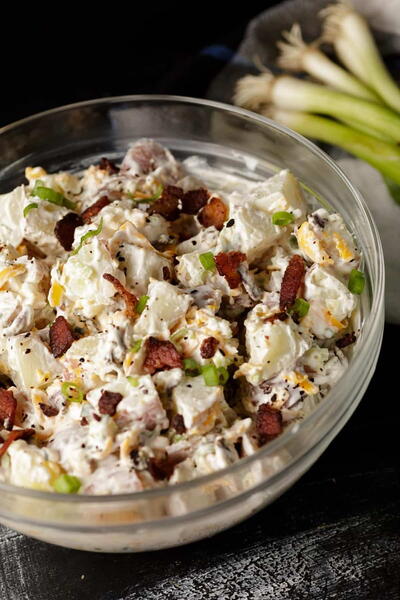 Ranch Potato Salad With Bacon Ranch Potato Salad With Bacon
