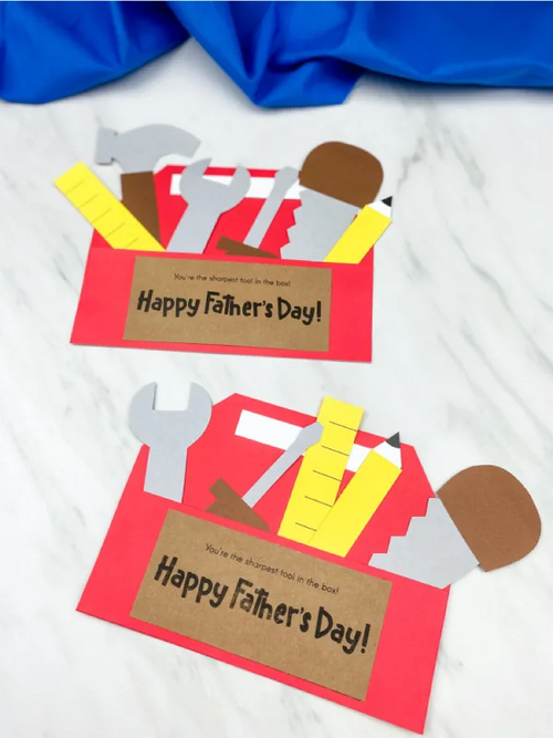 Fathers Day Toolbox Craft Father's Day Toolbox Craft