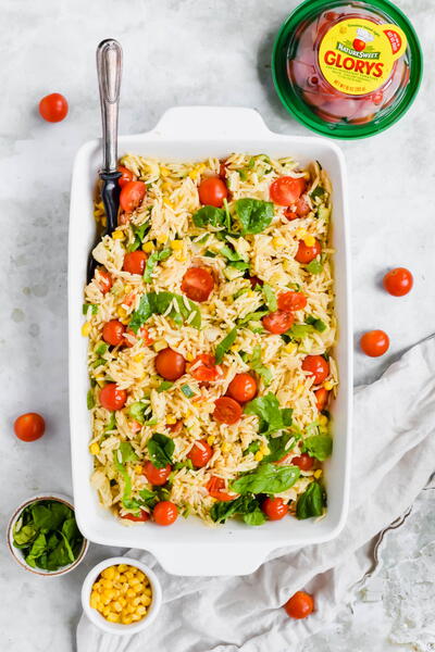 Summer Orzo Salad Summer Orzo Salad
