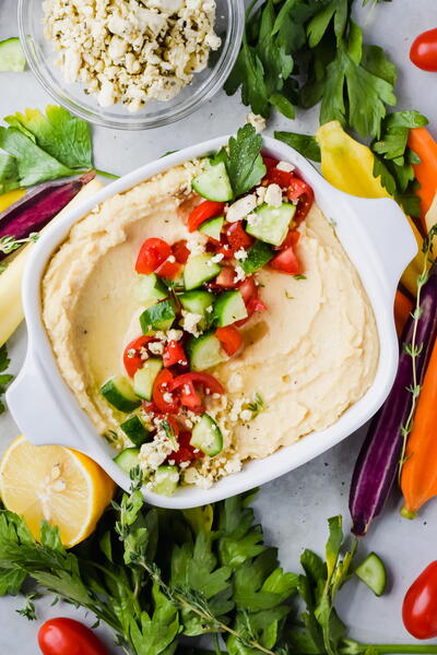 Blender Hummus Without Tahini