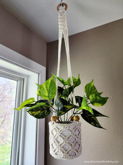 Crochet Plant Hanger Crochet Plant Hanger