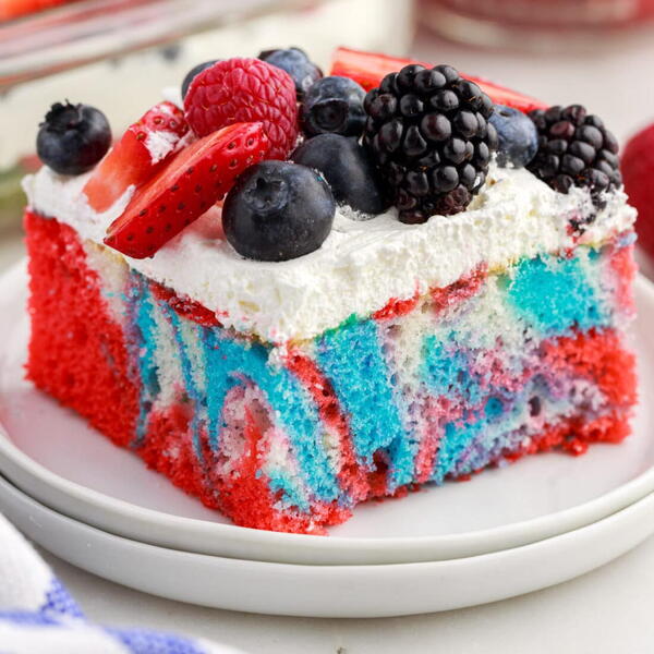 Red White And Blue Marble Cake Red White And Blue Marble Cake